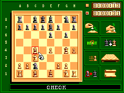 Sega Chess Screenshot 1
